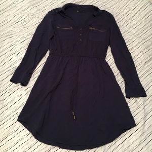 Collared Shirt Dress